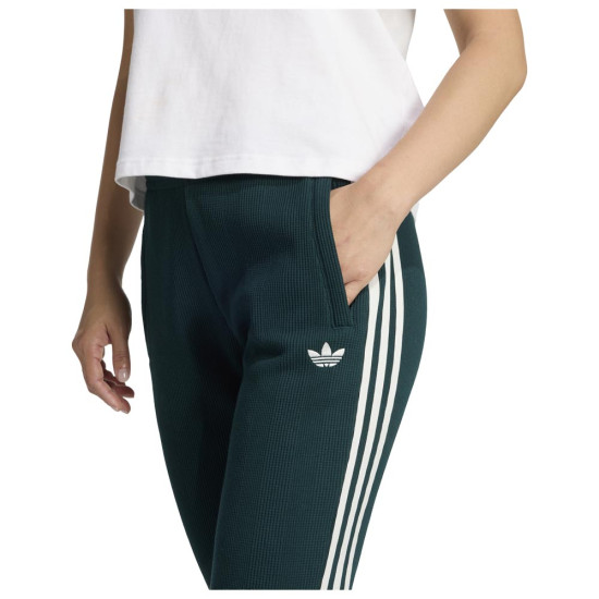 Adidas Γυναικείο παντελόνι φόρμας Trefoil Essentials Waffle Pants
